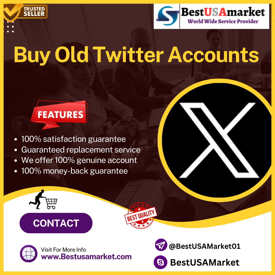 Buy Old Twitter Accounts - Valid, Real & Verified Low Price